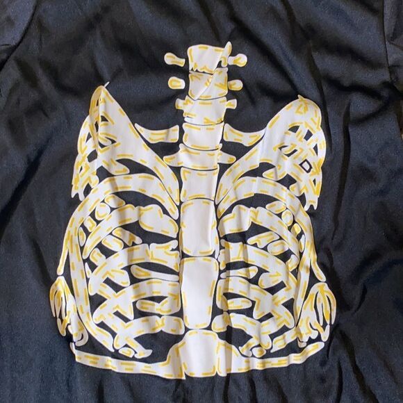 Kids Skeleton Dress Halloween Costume Size 7-9 - Picture 3 of 9